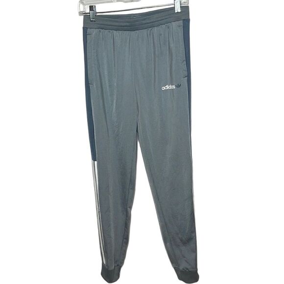 Boy’s Adidas Grey/White Jogger Pants. Size Large. - Picture 2 of 15
